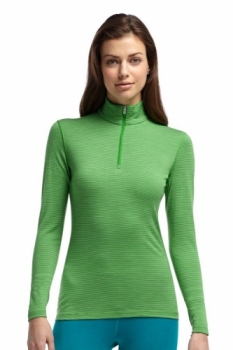 Термокофта Icebreaker Oasis LS Half Zip Stripe W BF200 арт. 101504